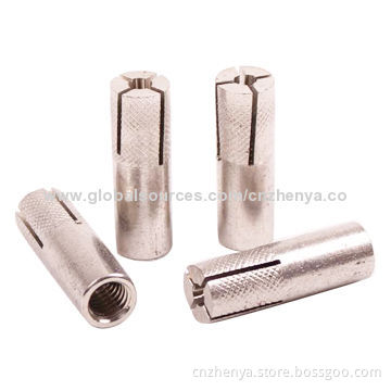 Stainless Steel Drop-in Anchor, 20-200mm Length